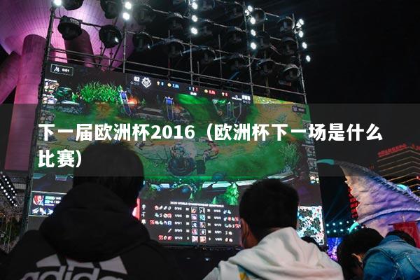 下一届欧洲杯2016（欧洲杯下一场是什么比赛）