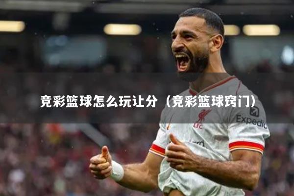 竞彩篮球怎么玩让分（竞彩篮球窍门）